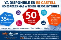  No esperis més: el millor internet de Menorca ja disponible a Es Castell